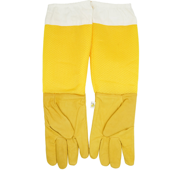 Vibe Geeks Anti-Bee Apiculture Gloves With Ventilated Sleeves