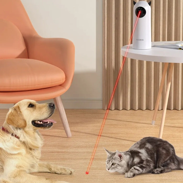 Vibe Geeks Smart Teasing Pet Led Laser Cat Toy