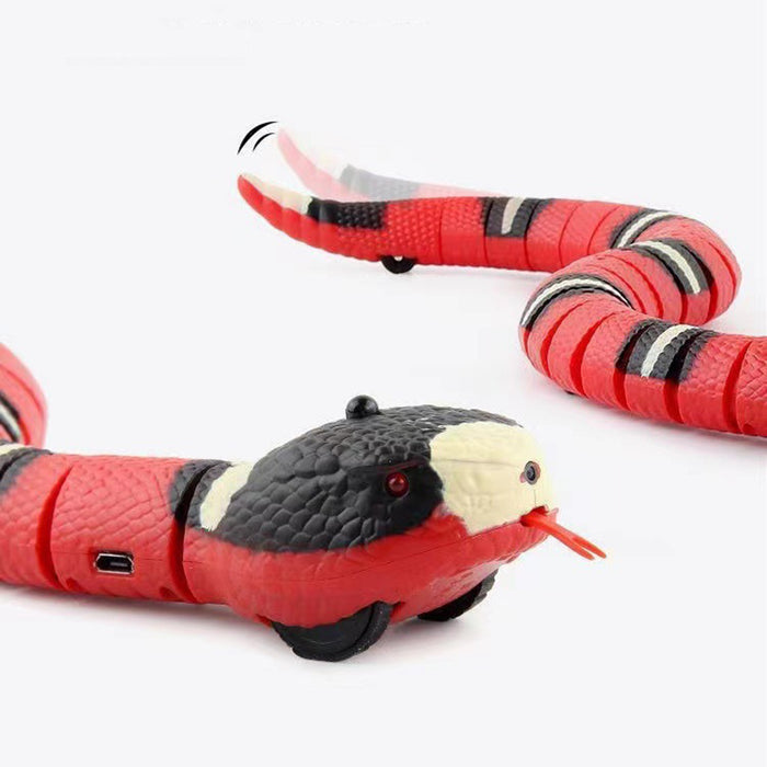 Vibe Geeks Smart Sensing Cat Toys Interactive Automatic Electronic Snake