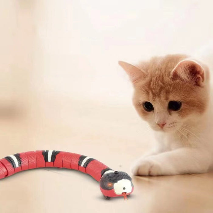 Vibe Geeks Smart Sensing Cat Toys Interactive Automatic Electronic Snake