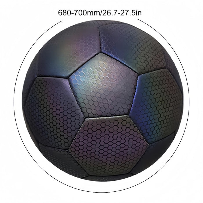 Night Training Luminous Reflective Soccer Ball