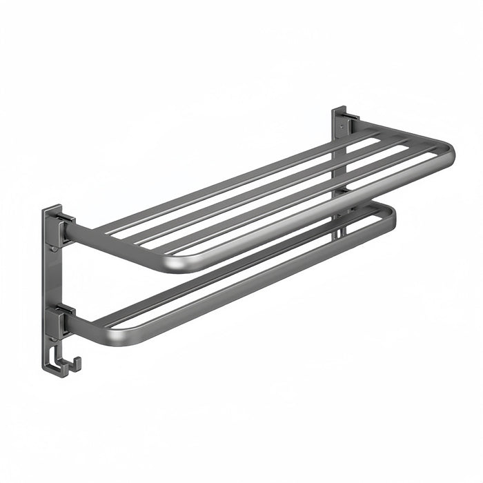 60Cm Foldable Wall Mounted Towel Rack