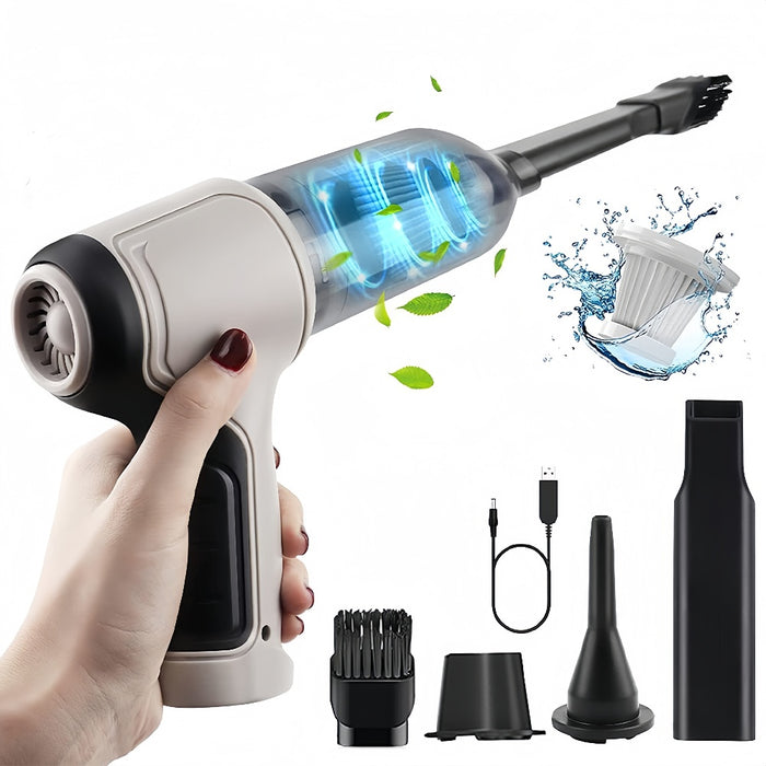 3 In 1 Wireless Handheld Car Vacuum Cleaner Air Blower