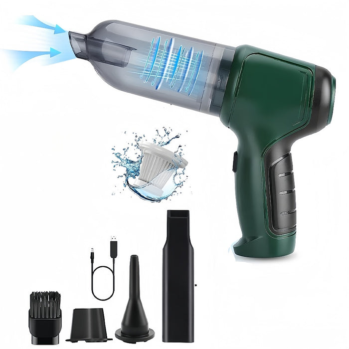 3 In 1 Wireless Handheld Car Vacuum Cleaner Air Blower