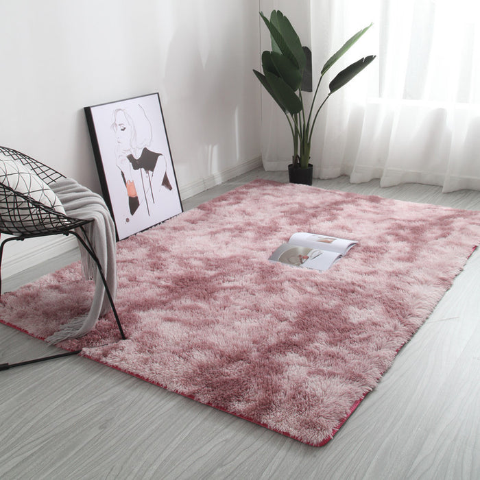 Vibe Geeks Soft Velvet Carpets Fluffy Anti-Slip Home Decor Rugs