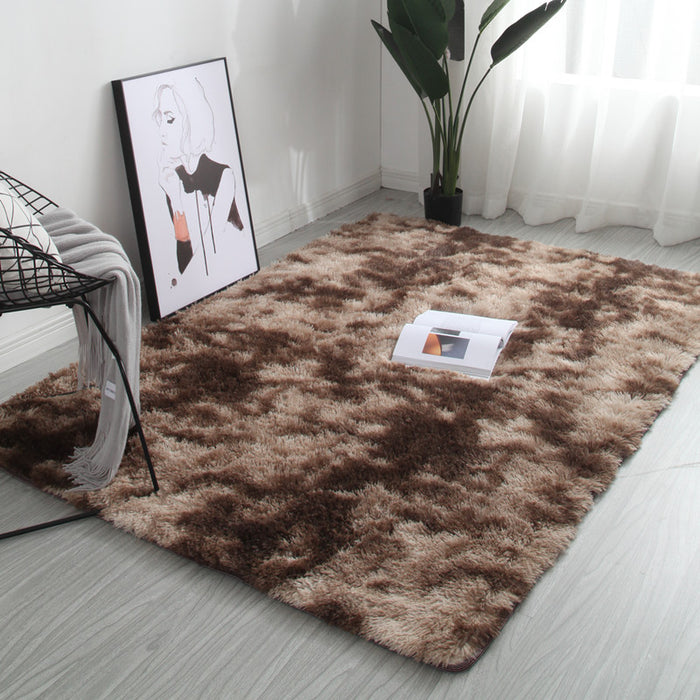 Vibe Geeks Soft Velvet Carpets Fluffy Anti-Slip Home Decor Rugs