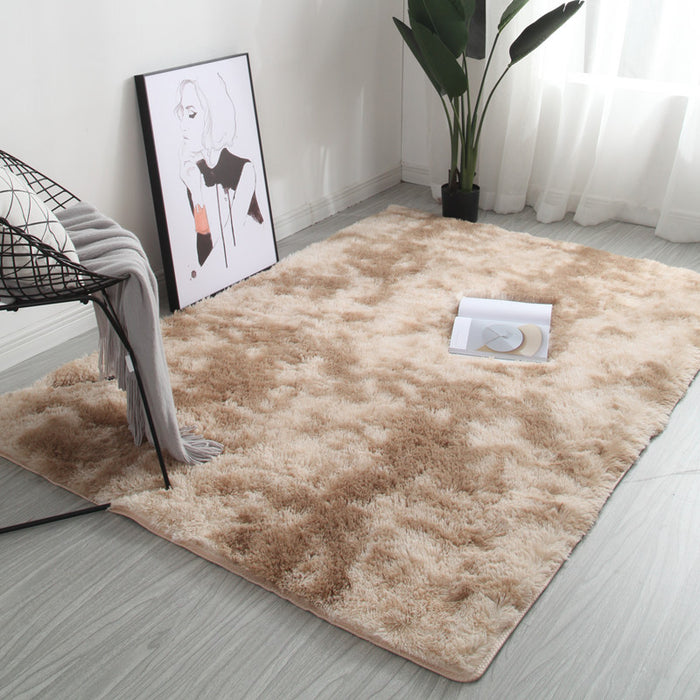 Vibe Geeks Soft Velvet Carpets Fluffy Anti-Slip Home Decor Rugs