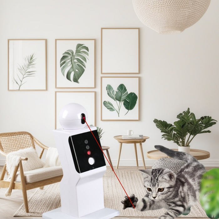 Vibe Geeks Random Moving Interactive Laser Cat Toy For Indoor