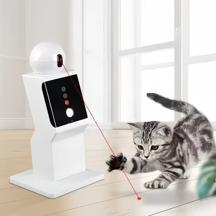 Vibe Geeks Random Moving Interactive Laser Cat Toy For Indoor