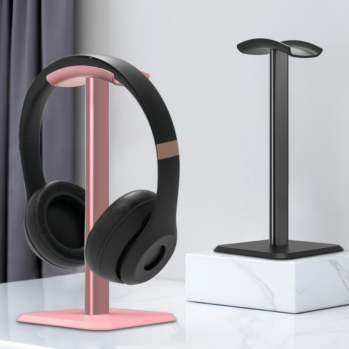 Vibe Geeks Space Saving Gaming Headset Stand Rack Desktop Organizer