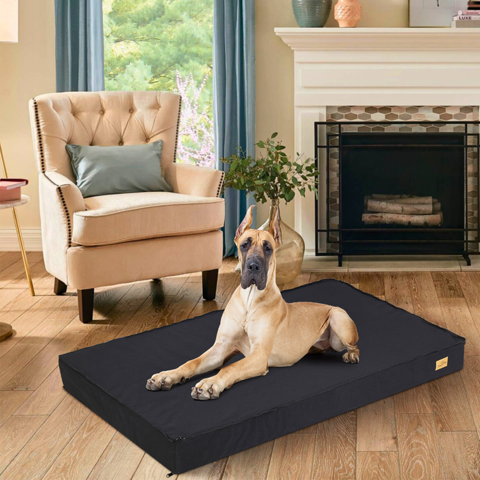 Vibe Geeks Waterproof Non-Slip Orthopedic Dog Bed For Large Dogs