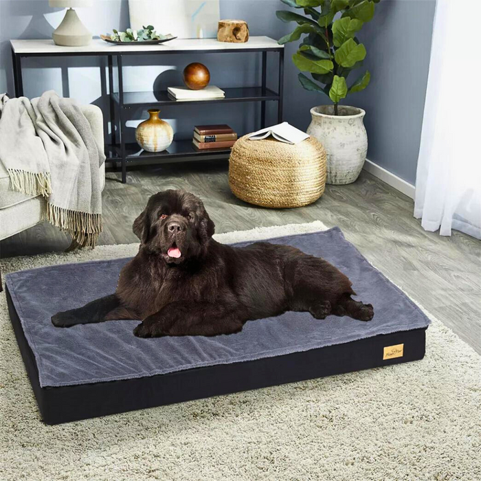 Vibe Geeks Waterproof Non-Slip Orthopedic Dog Bed For Large Dogs