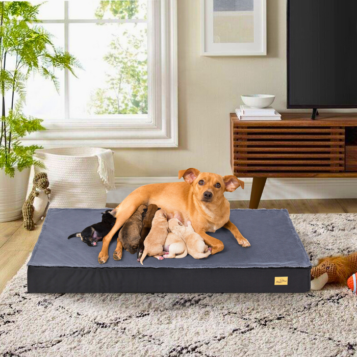 Vibe Geeks Waterproof Non-Slip Orthopedic Dog Bed For Large Dogs