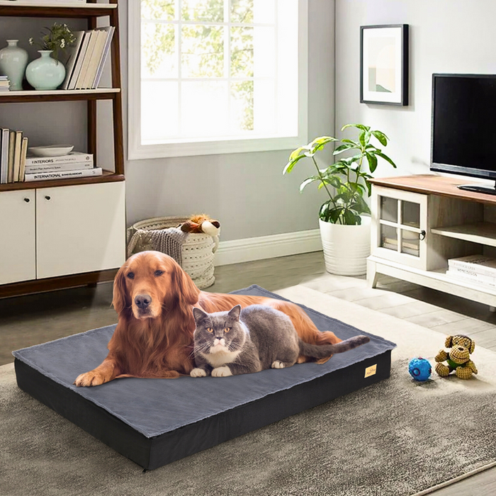 Vibe Geeks Waterproof Non-Slip Orthopedic Dog Bed For Large Dogs