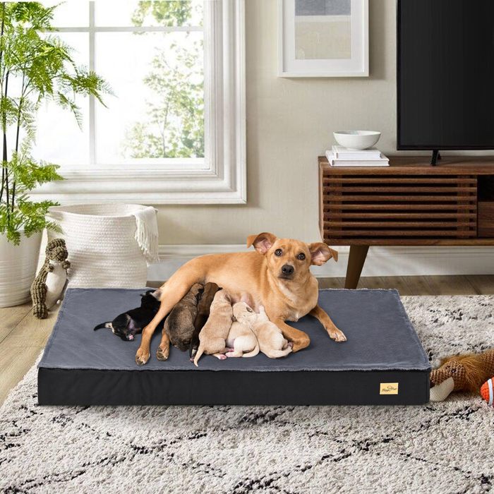 Vibe Geeks Comfy Orthopedic Dog Bed - Washable For Easy Maintenance - Perfect For Restful Sleep!