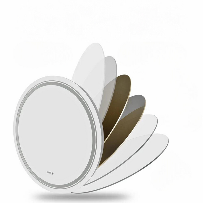 Vibe Geeks Smart Led Light Dimmable Mirror For Bathroom