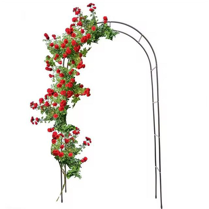 Vibe Geeks Wedding Garden Arch Arbor Trellis Archway For Climbing Plants Rack