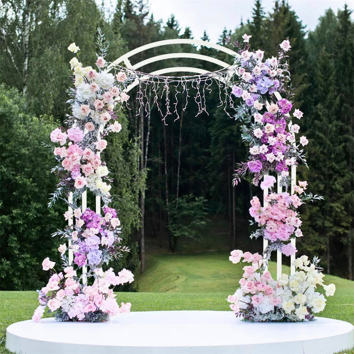 Vibe Geeks Metal Backdrop Arch Stand Wedding Bridal Garden