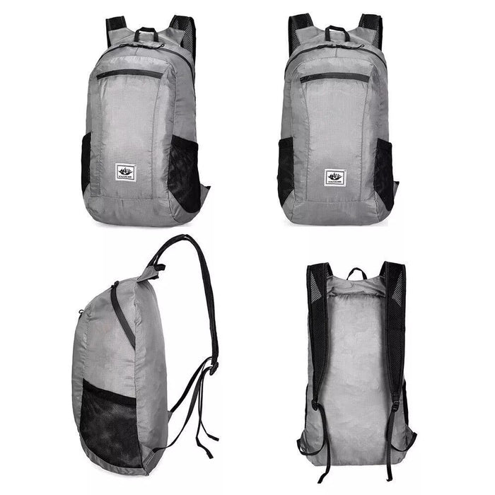 Vibe Geeks Outdoor Hiking Bag 20L Lightweight Foldable Waterproof Ultralight Backpack