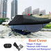 210d Oxford V-shape Trailerable Yacht Boat Cover Waterproof