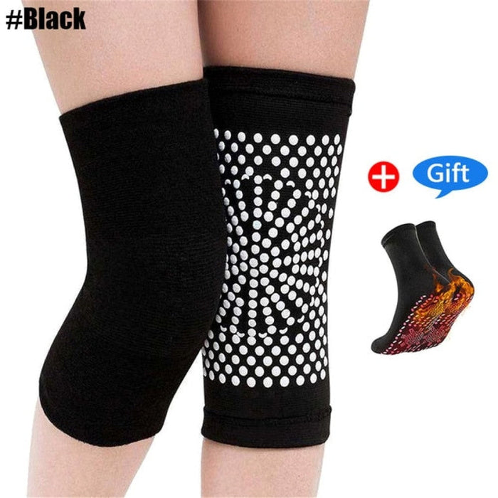 2Pcs Self Heating Knee Warming Pads For Arthritis Joint Pain Relief and Injury Recovery