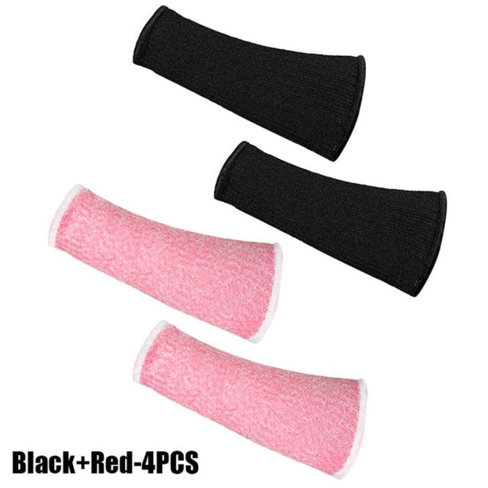 2 Pair Cut Resistant Anti-Puncture Fingerless Arm Sleeve Cover for Men Women