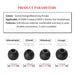 2pcs Breathable In-ear Silicone Ear Tips For Huawei