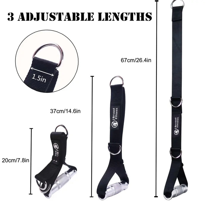 3 In 1 Adjustable Metal Gym Handles