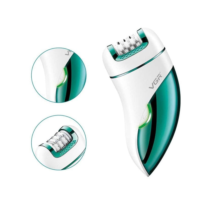 3 In 1 Electric Women Epilator For Face Body Hair Removal