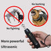 3 In 1 Ultrasonic Flash Light Usb Rechargeable Anti-barking