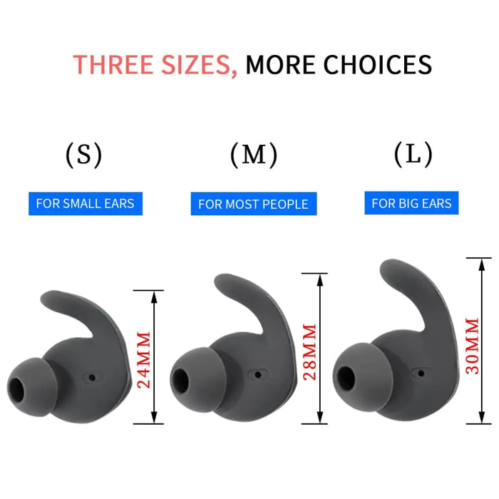 3 Pairs Anti-drop Silicone Ear Hook For Huawei Xsport Honor