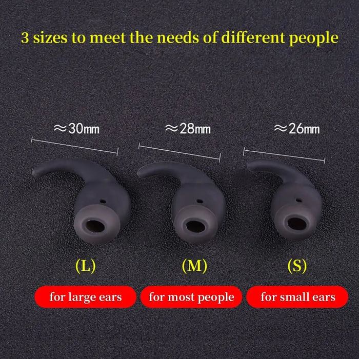 3 Pairs Anti-drop Silicone Ear Tips For Huawei Am60