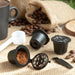 Set Of 3 Reusable Coffee Capsules Recoff Innovagoods