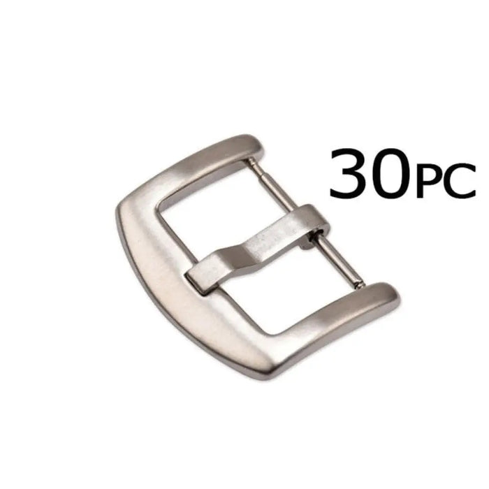 30 /50pcs Stainless Steel Buckle Strap Clasp Watch Band