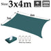 300d Blackish Green Polyester Rainproof Garden Canopy