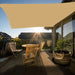 300d Outdoor Awnings Sand Yellow Polyester Waterproof Sun