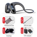 32gb Bone Conduction Wireless Waterproof Mp3 Music Player