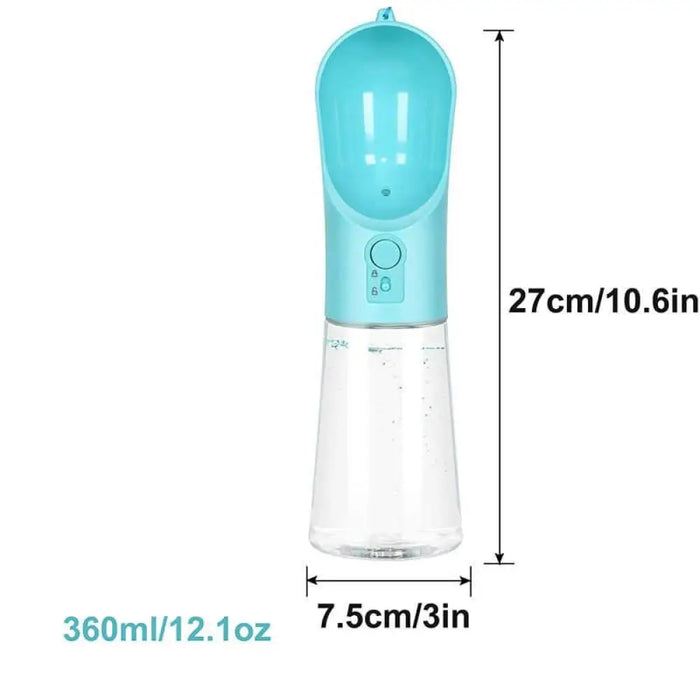 350ml Portable Lightweight Durable Leak Proof One-hand