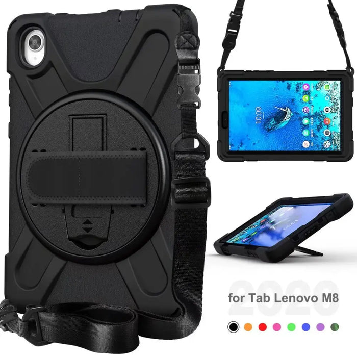 360 Rotating Stand Case For Lenovo Tab M8 8705 Cover