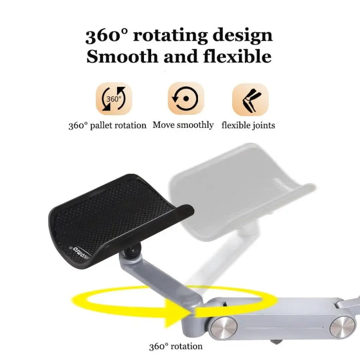 360° Rotation Adjustable Mouse Pad Arm Rest For Office