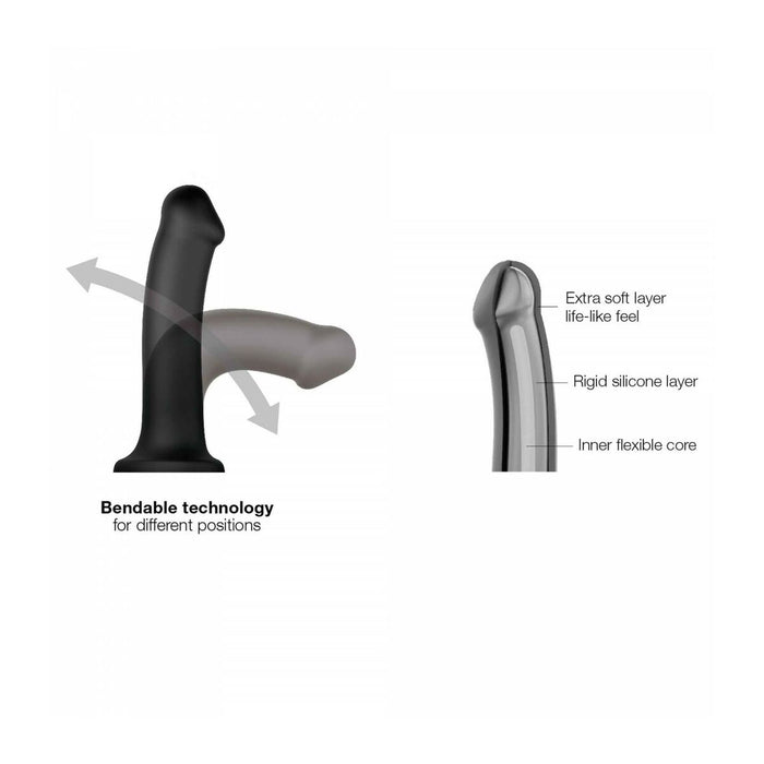 Dildo By Straponme 6013359 Chocolate Xl