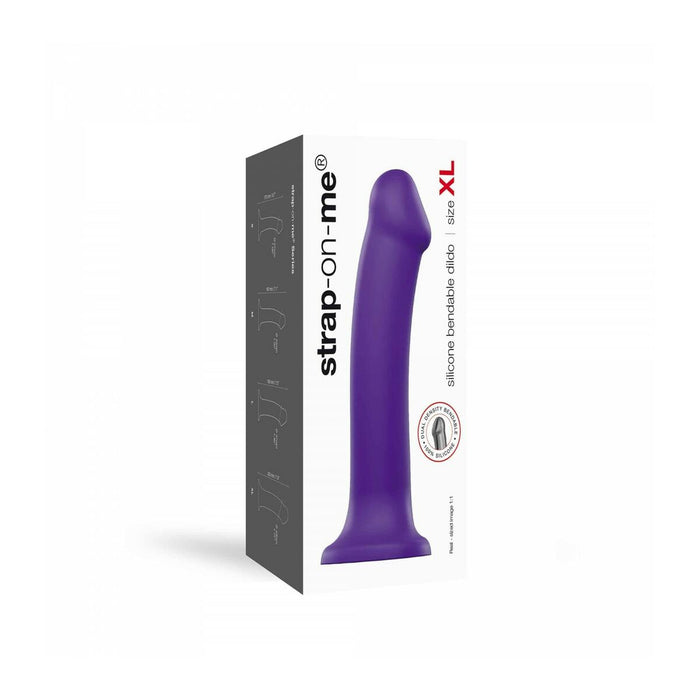 Dildo By Straponme Purple Silicone Xl Purple