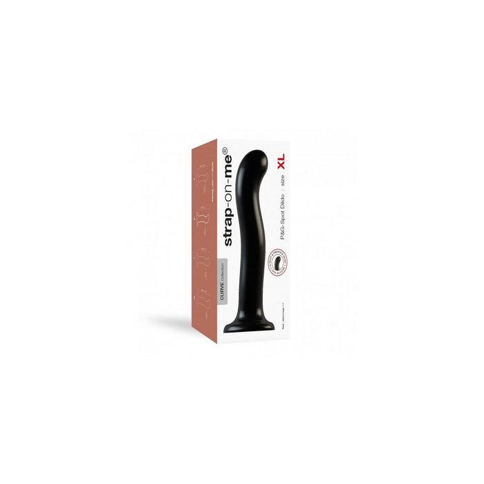 Dildo By Straponme Point Stimulator Black Xl