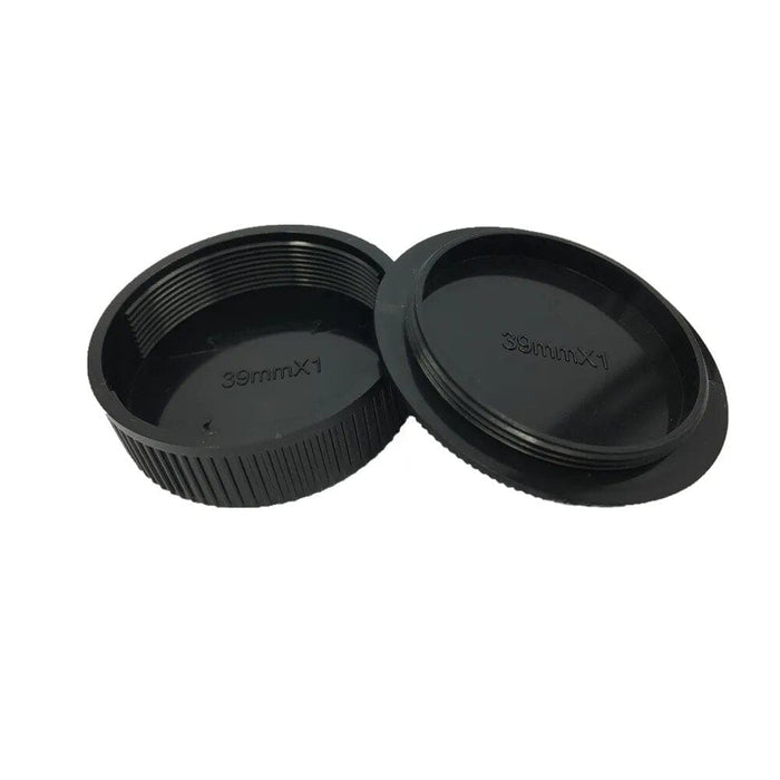 39mm Camera Screw Front Body Cap+Rear Lens Cover For eica Voigtlander 39mm screw mount Lens and Camera