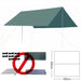 3mx3m Waterproof Trap Tent Foldable Beach Camping Mat