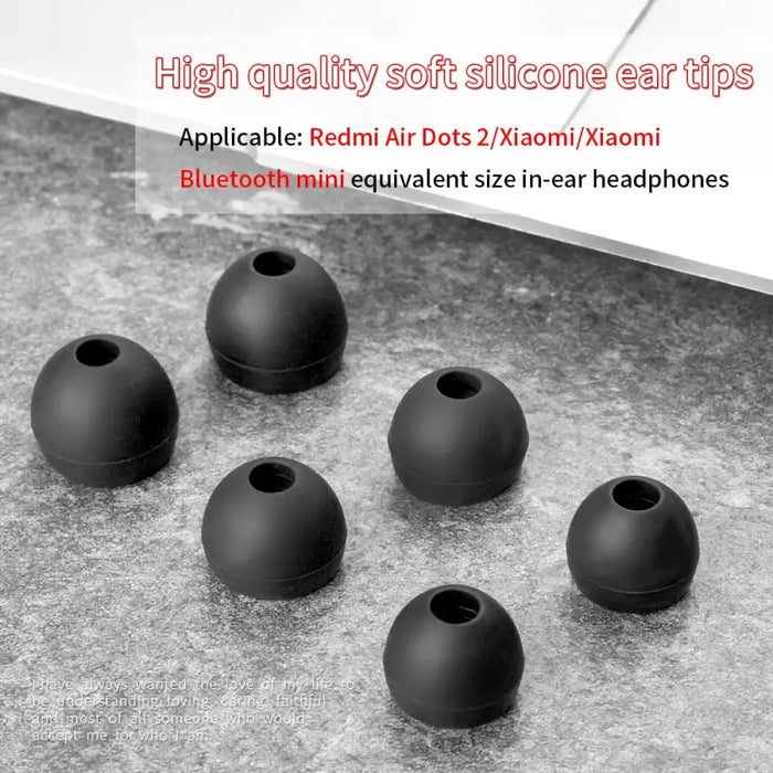 3pairs Mini Eartips For Redmi Airdots 2 B&o Beoplay E8