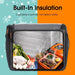 4.5l Handlebar Bicycle Bag With 7.5 Inch Touch Screen Phone