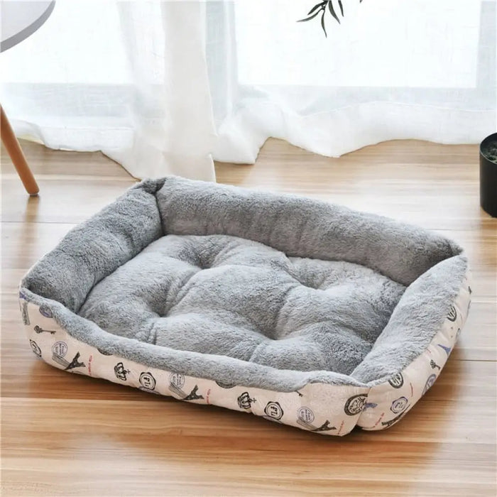 4 Colors Breathable Bite Resistant Soft Pet Sleeping Bed