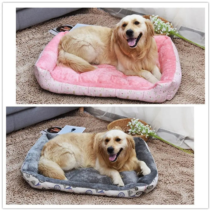 4 Colors Breathable Bite Resistant Soft Pet Sleeping Bed