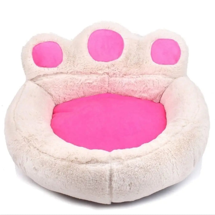 4 Colors Soft Warm Paw Shape Washable Wear Resistant Pet